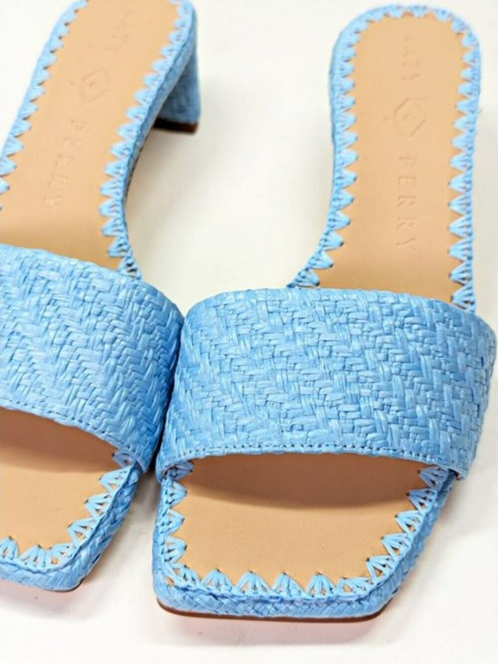Katy Perry Women's Wanderering Slip-On Sandals Sky Blue Size 8 (MSRP $98) - Picture 5 of 9